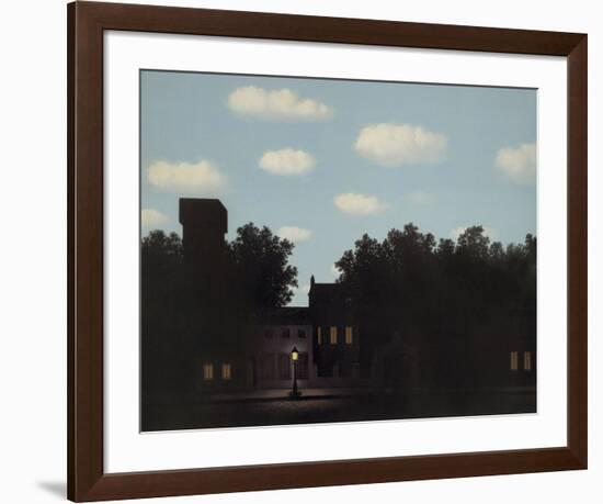 L'Empire des Lumieres-Rene Magritte-Framed Art Print