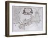 L'Empire Du Japon. from 'Universal Atlas Drawings on the Best Modern Maps';  'Atlas Universale…-Pietro Santini-Framed Giclee Print