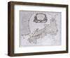 L'Empire Du Japon. from 'Universal Atlas Drawings on the Best Modern Maps';  'Atlas Universale…-Pietro Santini-Framed Giclee Print