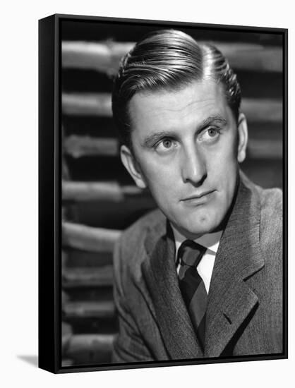 L'Emprise du crime (The Strange Love of Martha Ivers) by Lewis Milestone with Kirk Douglas, 1946 (b-null-Framed Stretched Canvas