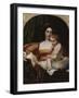 L'Enfance de Pic de La Mirandole-Paul Delaroche-Framed Giclee Print