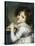 L'Enfant a La Poupee, a Child with a Doll-Jean-Baptiste Greuze-Stretched Canvas