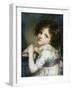 L'Enfant a La Poupee, a Child with a Doll-Jean-Baptiste Greuze-Framed Giclee Print