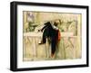 L'Enfant Du Regiment (The Random Shot) 1855 (Oil on Paper Laid Down on Board)-John Everett Millais-Framed Giclee Print