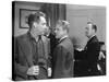 L'enfer est a lui WHITE HEAT by RaoulWalsh with Edmond O'Brien and James Cagney, 1949 (b/w photo)-null-Stretched Canvas