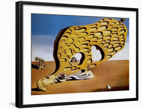 L'Enigma del Desiderio-Salvador Dalí-Framed Art Print
