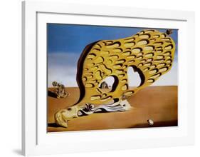 L'Enigma del Desiderio-Salvador Dalí-Framed Art Print