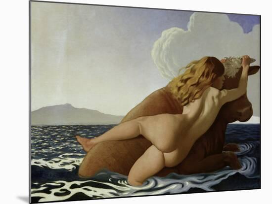 L'Enlèvement d'Europe (The Abduction of Europe), 1908-Félix Vallotton-Mounted Giclee Print