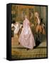 L'Enseigne De Gersaint, 1720-Jean Antoine Watteau-Framed Stretched Canvas