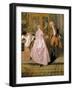 L'Enseigne De Gersaint, 1720-Jean Antoine Watteau-Framed Premium Giclee Print