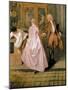 L'Enseigne De Gersaint, 1720-Jean Antoine Watteau-Mounted Premium Giclee Print