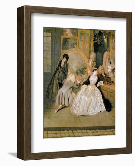 L'Enseigne De Gersaint, 1720-Jean Antoine Watteau-Framed Giclee Print