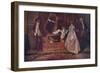 'L'Enseigne de Gersaint (fragment)', 1720-1721, (1937)-Jean-Antoine Watteau-Framed Giclee Print