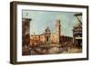 L'entree De L'arsenal De Venise  (The Entrance to the Arsenal in Venice) Peinture De Francesco Gua-Francesco Guardi-Framed Giclee Print