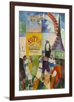 L'équipe de Cardiff-Robert Delaunay-Framed Giclee Print