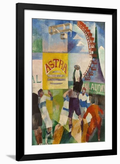 L'équipe de Cardiff-Robert Delaunay-Framed Giclee Print