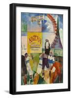 L'équipe de Cardiff-Robert Delaunay-Framed Premium Giclee Print
