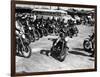 L'Equipee Sauvage THE WILD ONE by Laszlo Benedek with Marlon Brando, 1953 (b/w photo)-null-Framed Photo