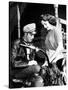 L'Equipee Sauvage THE WILD ONE by Laszlo Benedek with Marlon Brando and Mary Murphy, 1953 (b/w phot-null-Stretched Canvas