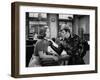 L'Equipee Sauvage THE WILD ONE by Laszlo Benedek with Marlon Brando and Mary Murphy, 1953 (b/w phot-null-Framed Photo