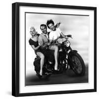 L'Equipee Sauvage THE WILD ONE by Laszlo Benedek with Marlon Brando and Mary Murphy, 1953 (b/w phot-null-Framed Photo