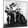 L'Equipee Sauvage THE WILD ONE by Laszlo Benedek with Marlon Brando and Mary Murphy, 1953 (b/w phot-null-Mounted Photo
