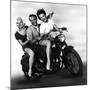 L'Equipee Sauvage THE WILD ONE by Laszlo Benedek with Marlon Brando and Mary Murphy, 1953 (b/w phot-null-Mounted Photo