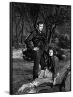 L'Equipee Sauvage THE WILD ONE by Laszlo Benedek with Marlon Brando and Mary Murphy, 1953 (b/w phot-null-Framed Photo