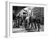 L'Equipee Sauvage THE WILD ONE by Laszlo Benedek with Marlon Brando and Yvonne Doughty, 1953 (b/w p-null-Framed Photo