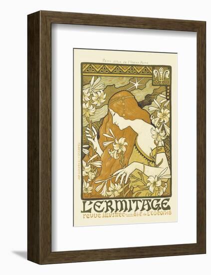 L'Ermitage, Illustrated Magazine-Paul Berthon-Framed Premium Giclee Print