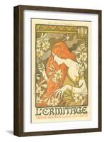 L'Ermitage Magazine Cover-null-Framed Art Print