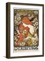 L'Ermitage-Paul Berthon-Framed Art Print