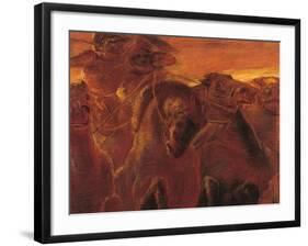 L'Eroica-Gaetano Previati-Framed Giclee Print