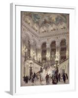 L'escalier de l'Opéra-Louis Beroud-Framed Giclee Print