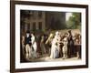 L' Escamoteur Sur Le Boulevards, 1806-Louis Leopold Boilly-Framed Giclee Print