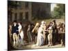 L' Escamoteur Sur Le Boulevards, 1806-Louis Leopold Boilly-Mounted Giclee Print
