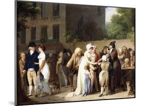 L' Escamoteur Sur Le Boulevards, 1806-Louis Leopold Boilly-Mounted Giclee Print