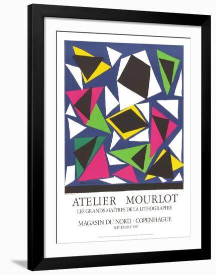 L'Escargot-Henri Matisse-Framed Art Print