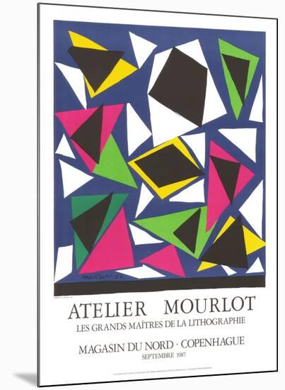 L'Escargot-Henri Matisse-Mounted Art Print