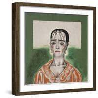 L'Espagnole-Maria Blanchard-Framed Giclee Print