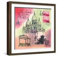 L'Esprit de Montmartre-Martine Rupert-Framed Giclee Print