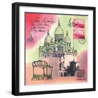 L'Esprit de Montmartre-Martine Rupert-Framed Giclee Print