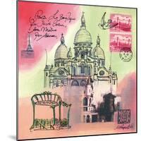 L'Esprit de Montmartre-Martine Rupert-Mounted Giclee Print