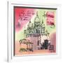 L'Esprit de Montmartre-Martine Rupert-Framed Giclee Print