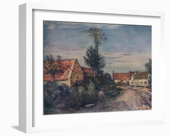 'L'estaminet', c1889-Jean-Charles Cazin-Framed Giclee Print