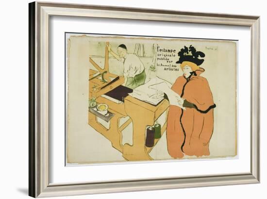 L'estampe Originale-null-Framed Giclee Print