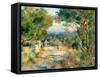 L'Estaque, 1882-Pierre-Auguste Renoir-Framed Stretched Canvas