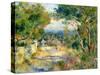 L'Estaque, 1882-Pierre-Auguste Renoir-Stretched Canvas