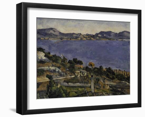 L'Estaque, c.1878-Paul Cézanne-Framed Giclee Print
