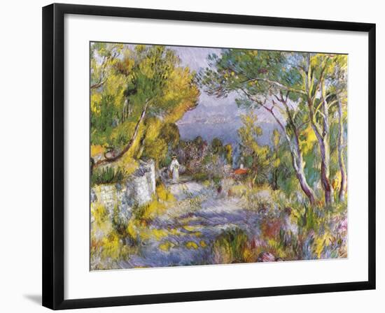 L'Estaque, c.1882-Pierre-Auguste Renoir-Framed Art Print